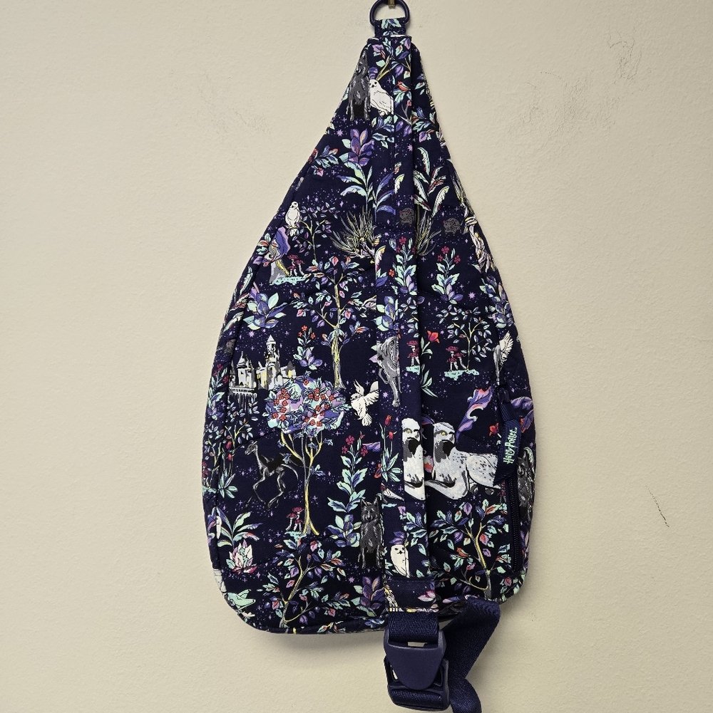 Vera Bradley Harry Potter Forbidden Forest Sling Backpack - Picture 2 of 8